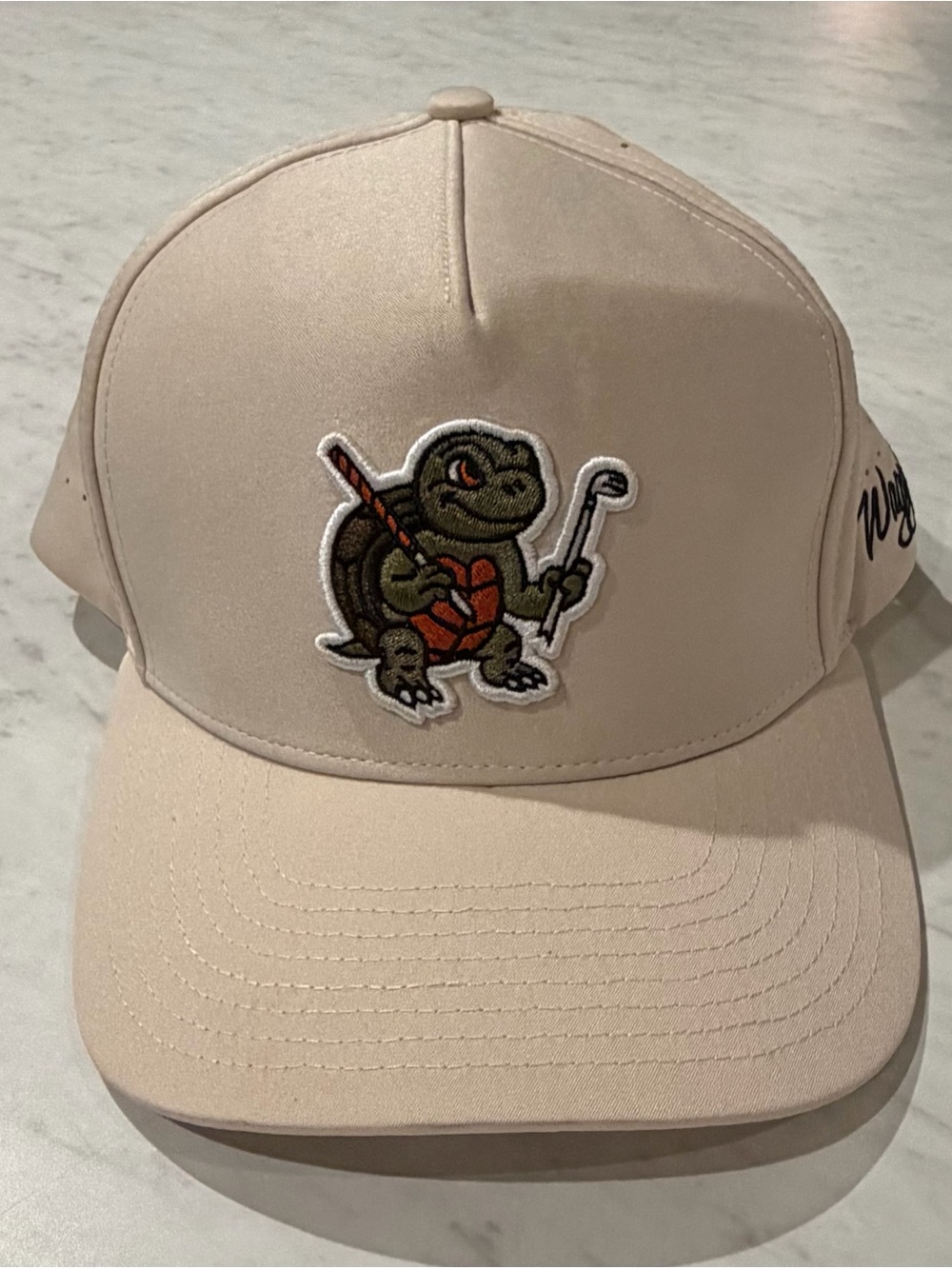 Golf Snap Back Waggle Brand Hat